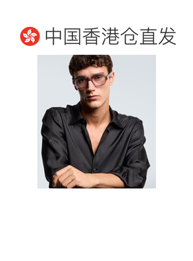 1h可退 香港直邮Celine 思琳 男士 3 圆点方形眼镜 grey灰色 舒适