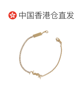 香港直邮Saint Laurent 圣罗兰 女士 Bijoux 金色手链 712345DY15