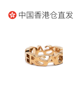 1h可退 香港直邮Versace logo戒指 10025751A006203J000