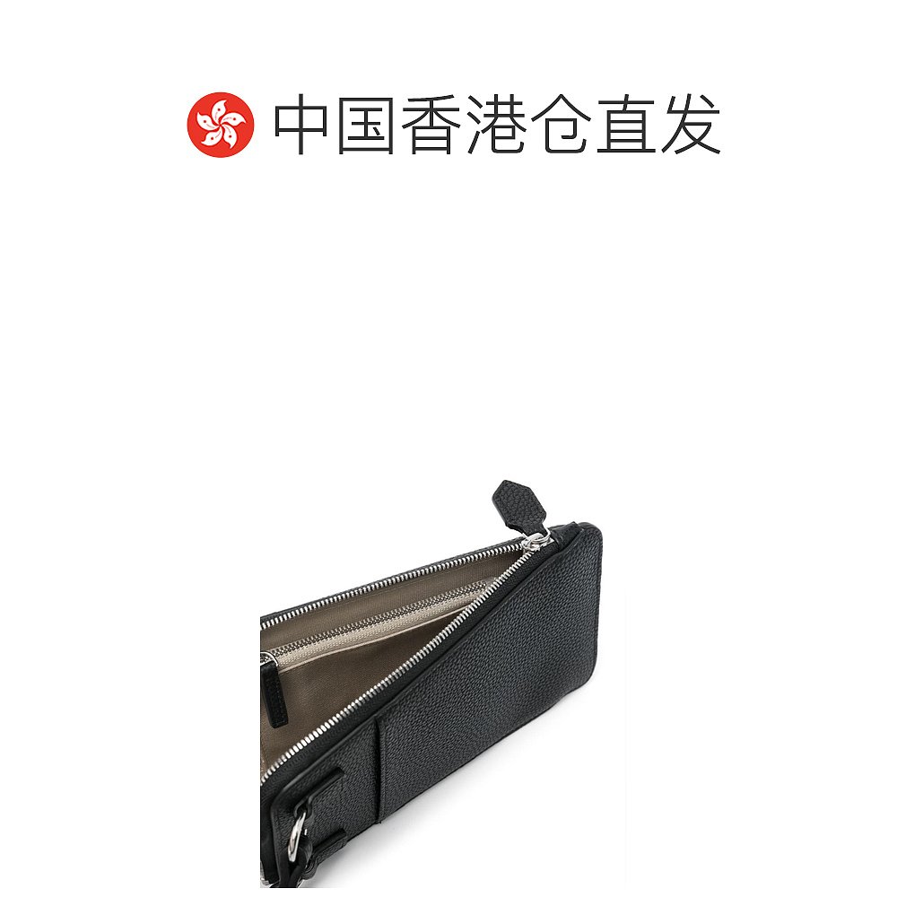 香港直邮Emporio Armani 安普里奥 阿玛尼 女士 Wallets Black 钱 - 图1