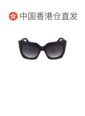 香港直邮ALAIA 女士眼镜 AA0062S001 SS2026 黑色 Square sunglas
