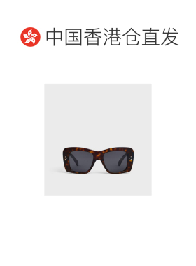香港直邮CELINE 女士眼镜 4S321CPLB19TR CO 褐色 全框太阳镜