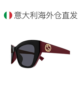 1h可退 欧洲直邮gucci 女士 太阳镜古驰眼镜配饰