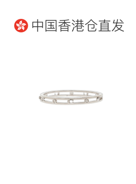 香港直邮COACH 女士手链手镯 37506208030 SS2026 银色 标志手链