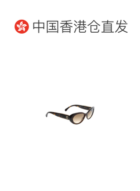 1h可退 香港直邮CHANEL 女士太阳镜 CH5515C71451 CO 花色 徽标太
