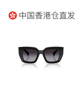 1h可退 香港直邮MIU MIU 女士太阳镜 MUB05S16K90A CO 黑色 全框