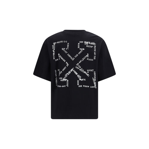 香港直邮off-white 男士 Type Skate 箭号T恤 44MAA120S26J00K001 - 图0