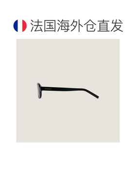 自营欧洲直邮Givenchy纪梵希 City男女同款黑色醋酸酯矩形太阳镜