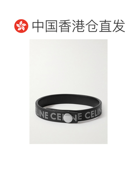1h可退 香港直邮Celine 思琳 男士 铆钉手链 460SB3SMO black黑色