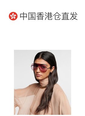 香港直邮Chloe 蔻依 女士 Aly 防护罩太阳眼镜 red红色 舒适时尚