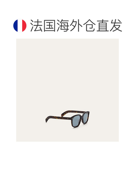 自营欧洲直邮Loro Piana 女士黑色/蓝色醋酸纤维太阳镜