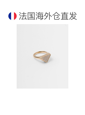 自营欧洲直邮Prada普拉达 Eternal Gold系列金色/白色750黄金镶钻