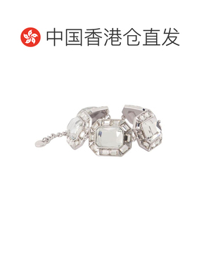 香港直邮Self-Portrait 女士 水晶珍珠银色手链 PF26624BSLSILVER