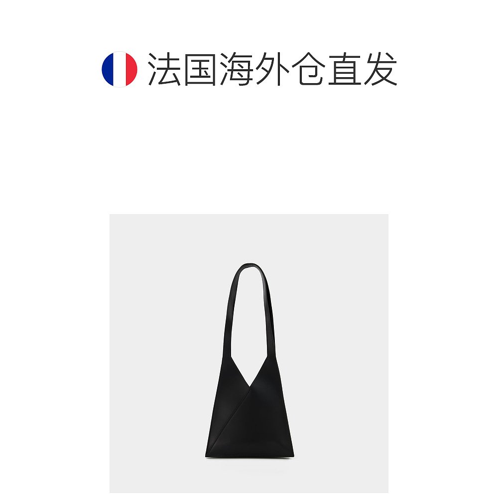 欧洲直邮MM6 MAISON MARGIELAFlap Japanese Hobo Bag- Mm6 Mais-图1