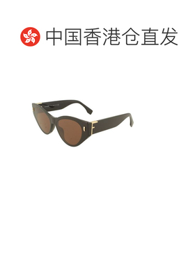 香港直邮FENDI 女士眼镜 FE40035I01E SS2025 黑色 FENDI WOMEN'S