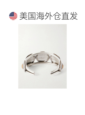美国直邮Isabel Marant 伊莎贝尔 玛兰 女士 Lam 镀银晶石镶嵌手