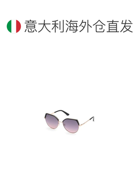 1h可退 欧洲直邮GUESS 女士太阳镜 GU773601U01U SS2024 黑色 GU7