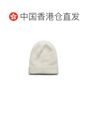 香港直邮Canada Goose 加拿大鹅 男士 白色针织帽【付后1h可退】