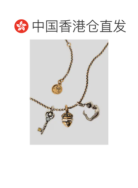 香港直邮ETRO 女士项链 WF5C0059AM007G7785 AW2026 金色 三吊坠