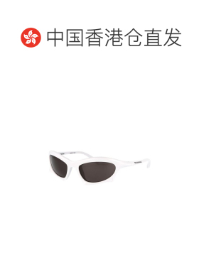1h可退 香港直邮BALENCIAGA 男士太阳镜 BB0229S004 AW2025 白色