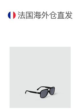自营1h可退 欧洲直邮LV/路易威登 男士黑色醋酸纤维太阳镜正品舒