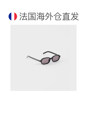 自营欧洲直邮PRADA普拉达 女士棕色醋酸纤维标志性金属牌太阳镜