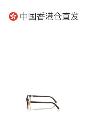 1h可退 香港直邮Miu Miu 缪缪 女士 圆形平光镜 MU02WV black黑色