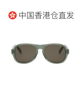 香港直邮CELINE 女士眼镜 CL40298I93E AW2025 绿色 全框太阳镜