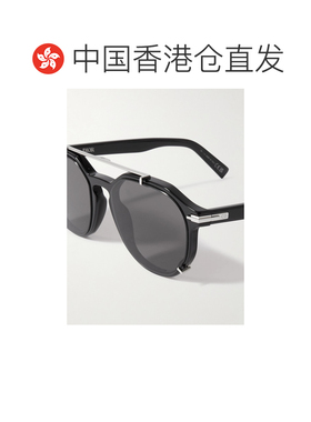 1h可退 香港直邮DIOR 迪奥 男士 徽标太阳镜 DM40010I1 black黑色