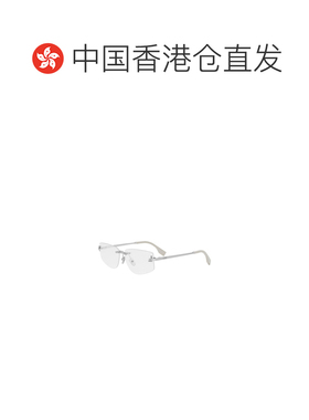 1h可退 香港直邮FENDI 25FW 几何框平光镜 Women