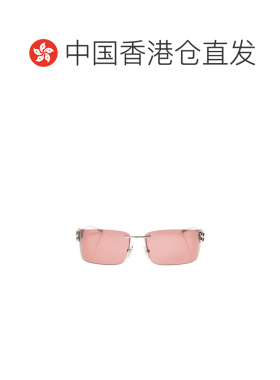 香港直邮Balenciaga 巴黎世家 女士 灰色金属眼镜 858881T0005