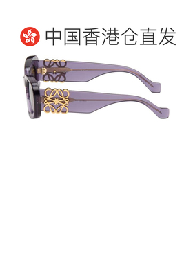 香港直邮LOEWE 罗意威 男士 紫色 Anagram 太阳镜 LW40175U4981A1