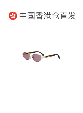 1h可退 香港直邮FENDI 女士太阳镜 FE40216U30S SS2026 金色 Fend