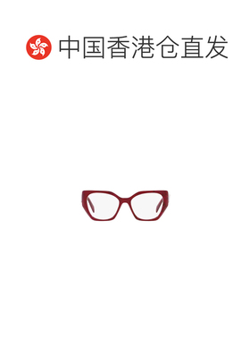 1h可退 香港直邮PRADA 女士眼镜 PR18WV15D1O1 CO 白色 徽标平光