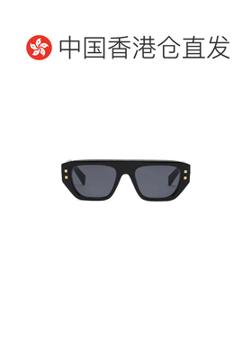 1h可退 香港直邮Balmain 巴尔曼 女士 ARMY II 黑色金色醋纤太阳