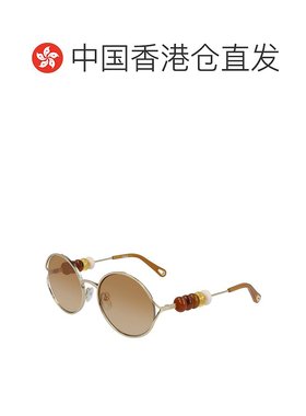 香港直邮Chloe 蔻依 女士 圆形框太阳镜 CE167S8 colorful花色 舒