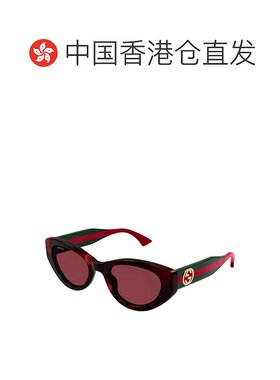 香港直邮Gucci 古驰 男士 猫眼框太阳镜 GG1862S brown棕色 舒适