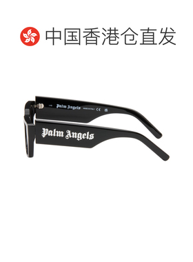 1h可退 香港直邮Palm Angels 棕榈天使 男士 黑色 Palm 太阳镜 PA