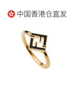 香港直邮FENDI 女士戒指 8AL012B09F1SD4 CO 金色 Forever 戒指