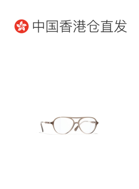 香港直邮CHANEL 女士眼镜 CH35041837 CO 香奈儿 花色全框平光镜