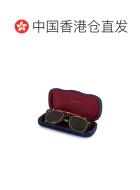 1h可退 香港直邮Gucci 古驰 男士 徽标太阳镜 491397J0741