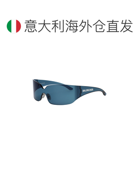 1h可退 欧洲直邮BALENCIAGA 女士太阳镜 BB0421S003 SS2026 蓝色