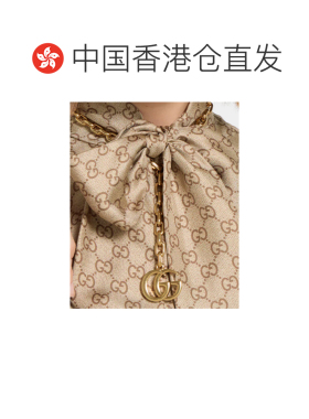 1h可退 香港直邮Gucci GG Marmont吊坠项链 865297I8157
