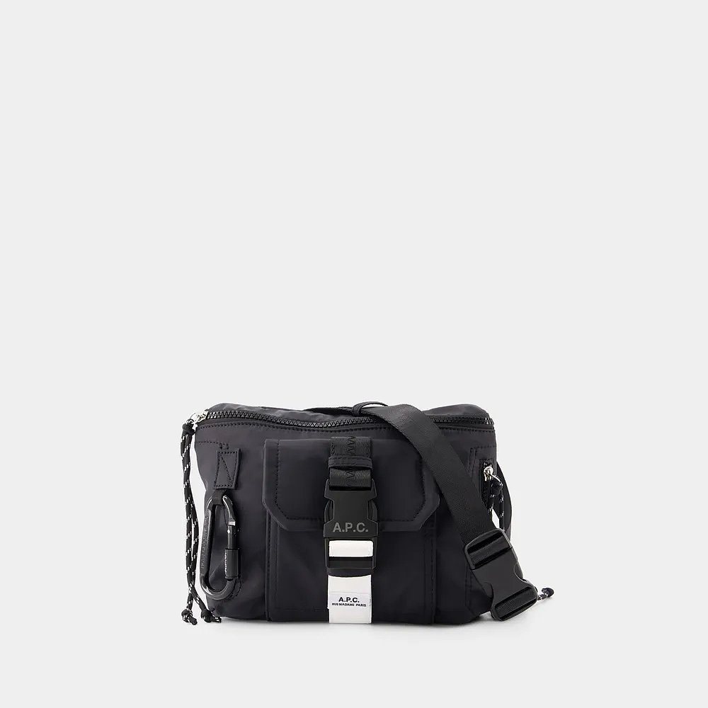 欧洲直邮Trek Belt Bag- A.P.C.- Synthetic- Black-图2