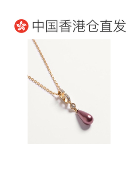 香港直邮VALENTINO 女士项链 WJ0CC0QVS1NX AW2026 金色 VLogo项