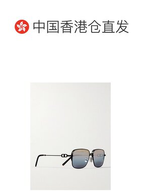 1h可退 香港直邮DIOR 迪奥 男士 CD N1U 链环D形框钛合金太阳眼镜