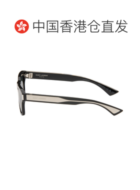 1h可退 香港直邮Saint Laurent 圣罗兰 男士 黑色 SL 877 太阳镜