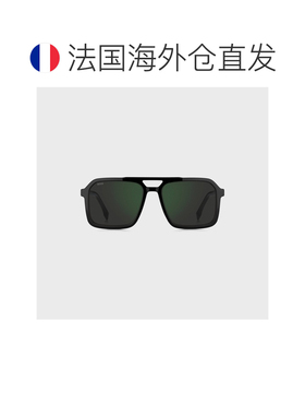 自营欧洲直邮HUGO BOSS雨果 男士黑色logo太阳镜