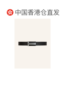 香港直邮PORSCHE DESIGN 男士腰带 100142399013000 CO 黑色皮带