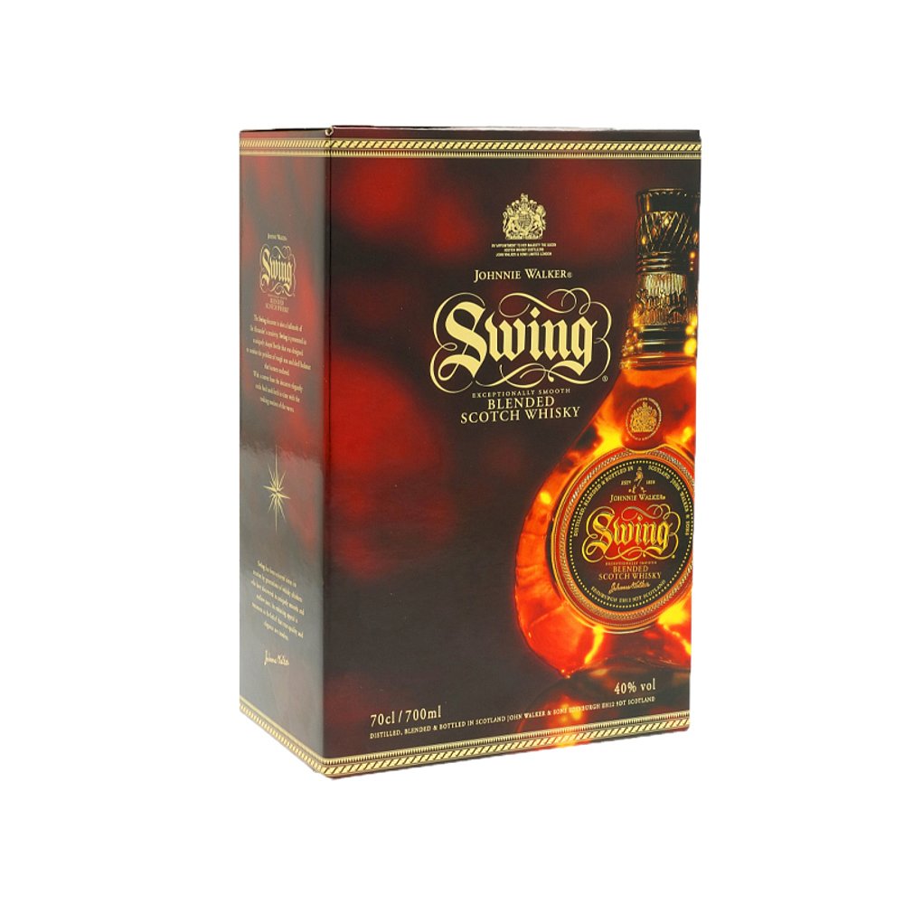 欧洲直邮Johnnie walker尊尼获加40度Swing威士忌700ml大麦制作 - 图0